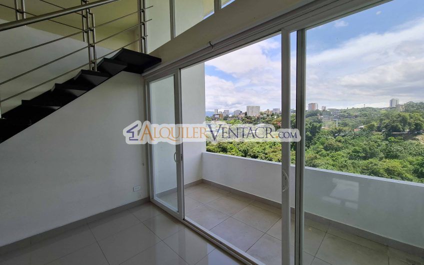 Apartamento tipo Penthouse con vista en Bello Horizonte Escazú