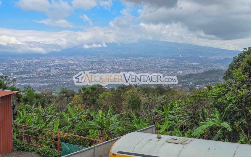 Lote de 504 m2 con vistas y con servicios listos en San Antonio Escazú