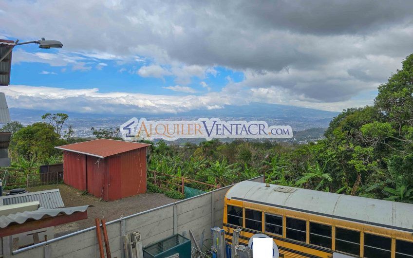 Lote de 504 m2 con vistas y con servicios listos en San Antonio Escazú