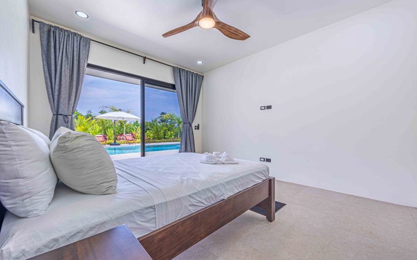 Propiedad con 2 casas de un solo nivel con piscina privada al norte de Dominical Puntarenas