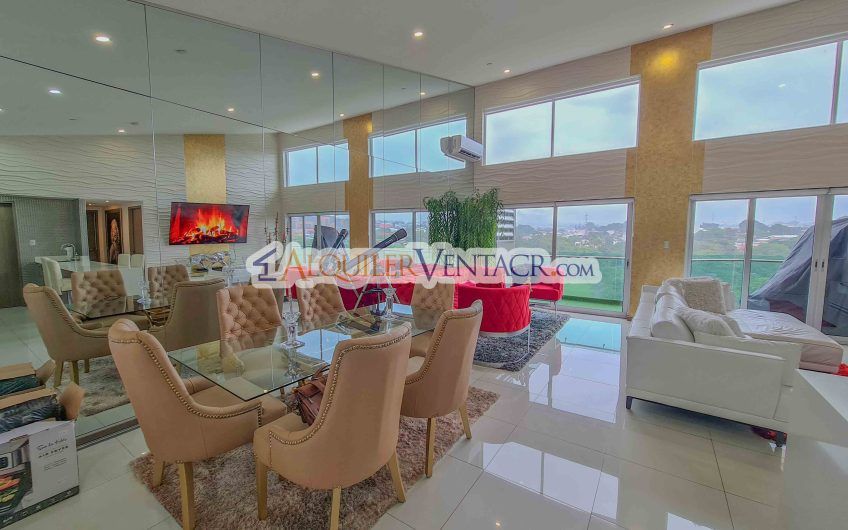 Lujoso Penthouse con vista en torre Paradisus Rohrmoser Pavas