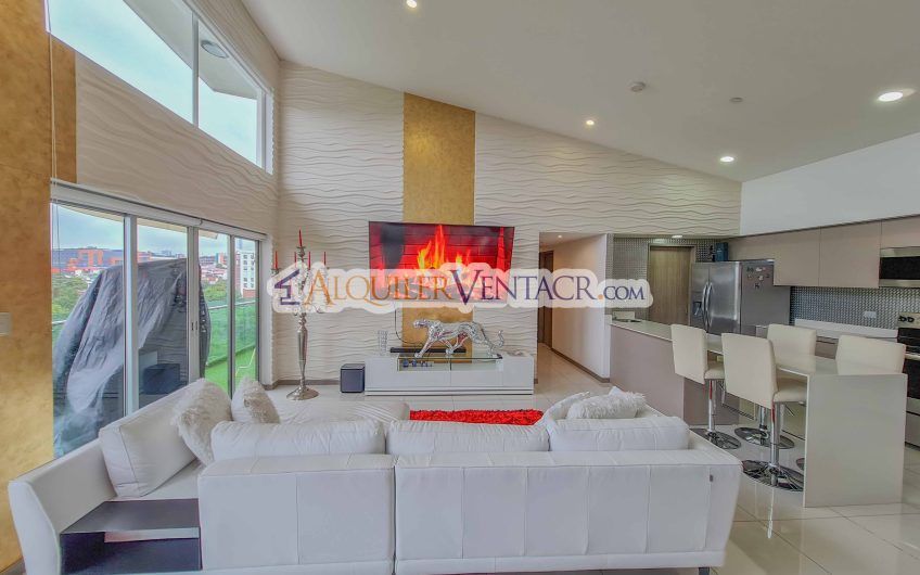 Lujoso Penthouse con vista en torre Paradisus Rohrmoser Pavas