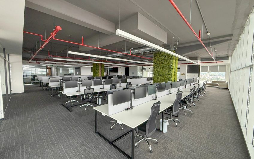 Oficina de 585 m2 en Oficentro Torre Cordillera Rohrmoser Pavas