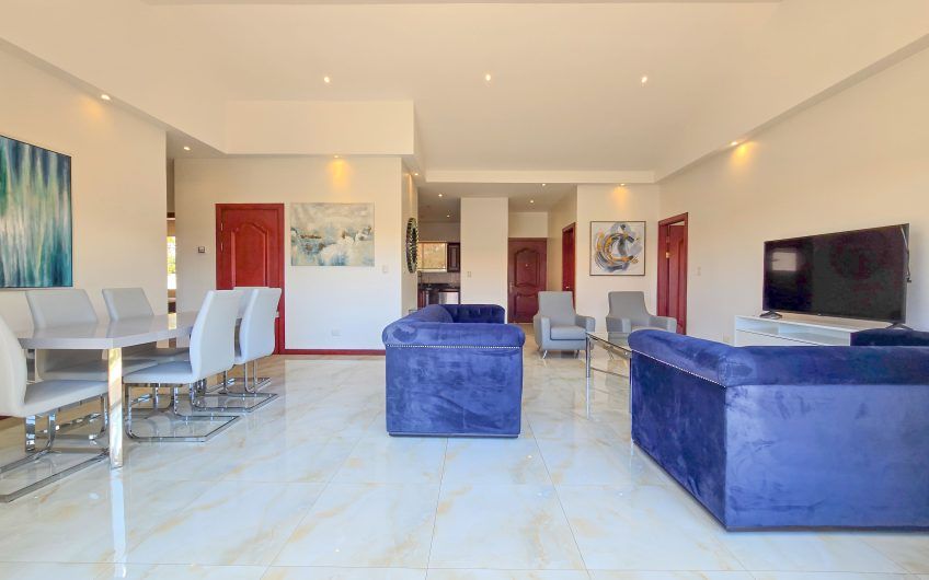 Apartamento amueblado de 3 habit. con terraza en San Rafael Escazú