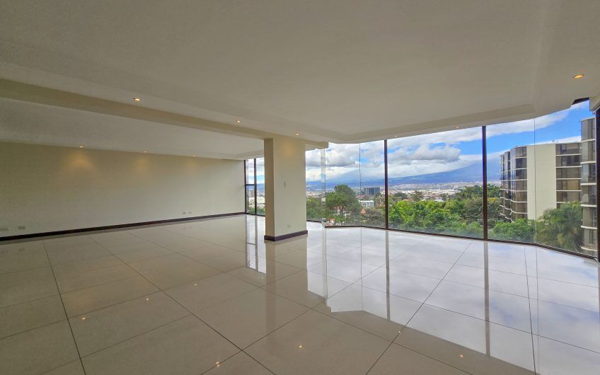 Apartamento de 330 m2 con full vista en Bello Horizonte Escazú