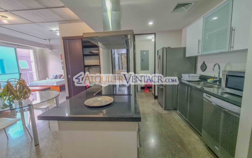 Avenida Escazú! Apartamento Loft amueblado