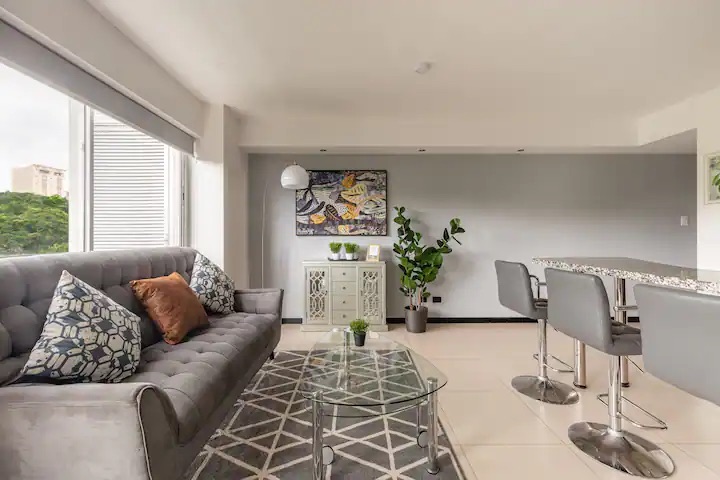 Paradisus Rohrmoser Pavas! Apartamento amueblado con vista