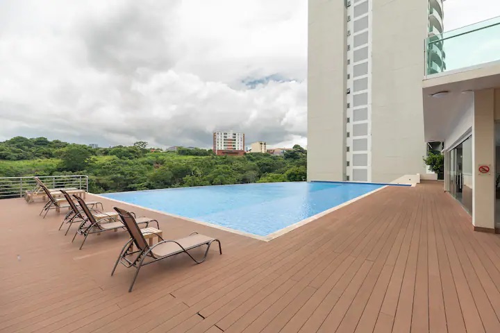 Paradisus Rohrmoser Pavas! Apartamento amueblado con vista