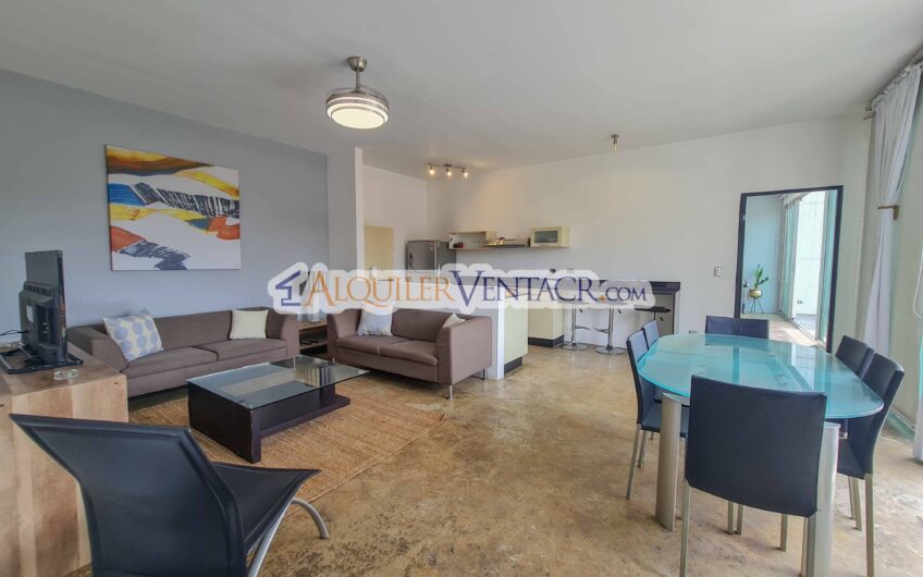 Condo Loft amueblado con vista en Guachipelín x Multiplaza Escazú