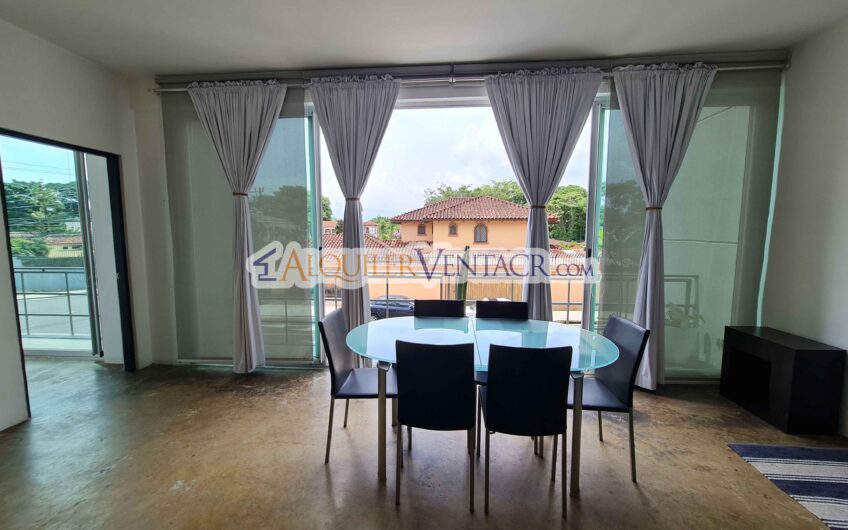 Condo Loft amueblado con vista en Guachipelín x Multiplaza Escazú