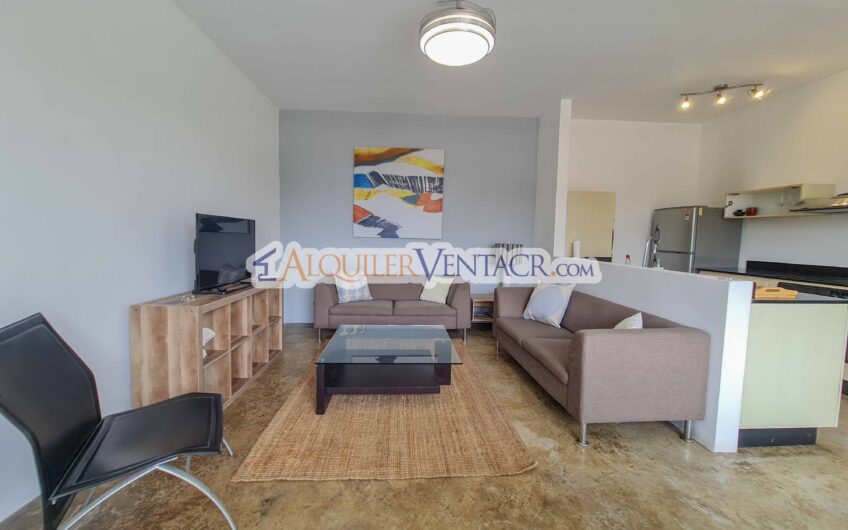 Condo Loft amueblado con vista en Guachipelín x Multiplaza Escazú