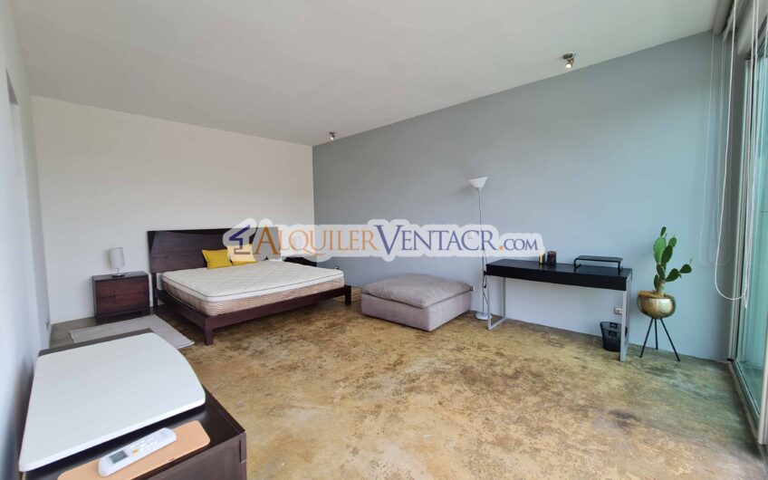 Condo Loft amueblado con vista en Guachipelín x Multiplaza Escazú