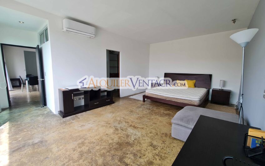 Condo Loft amueblado con vista en Guachipelín x Multiplaza Escazú