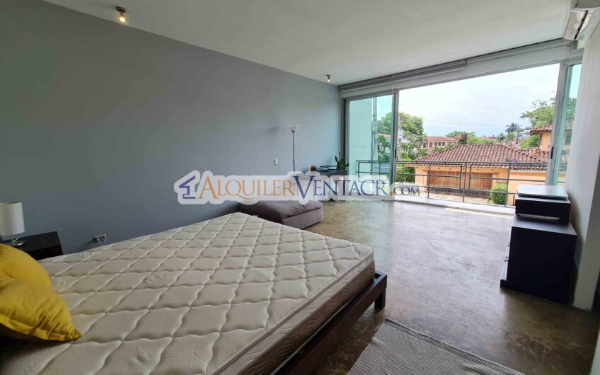 Condo Loft amueblado con vista en Guachipelín x Multiplaza Escazú