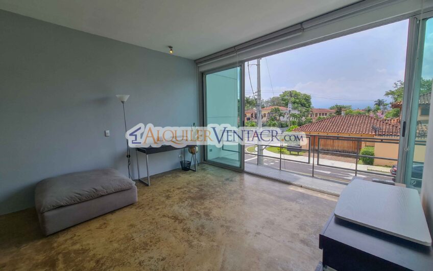 Condo Loft amueblado con vista en Guachipelín x Multiplaza Escazú