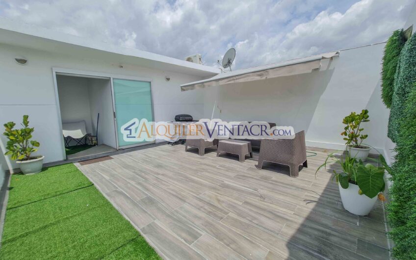 Condo Loft amueblado con vista en Guachipelín x Multiplaza Escazú