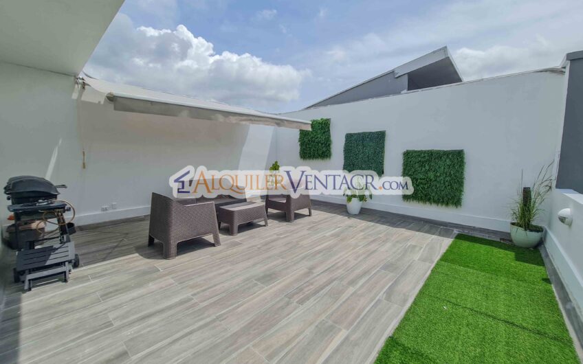 Condo Loft amueblado con vista en Guachipelín x Multiplaza Escazú