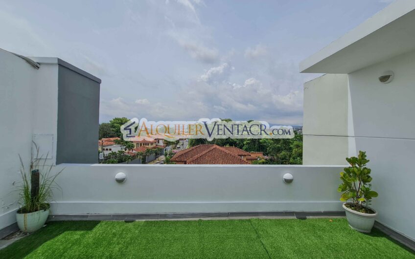 Condo Loft amueblado con vista en Guachipelín x Multiplaza Escazú