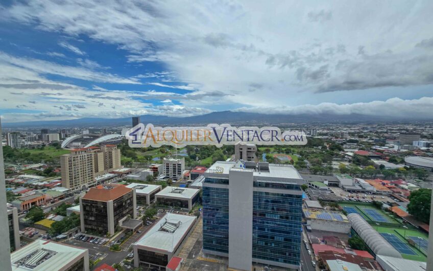 Torre Secrt Sabana! Apartamento amueblado de 2 habit. con vista