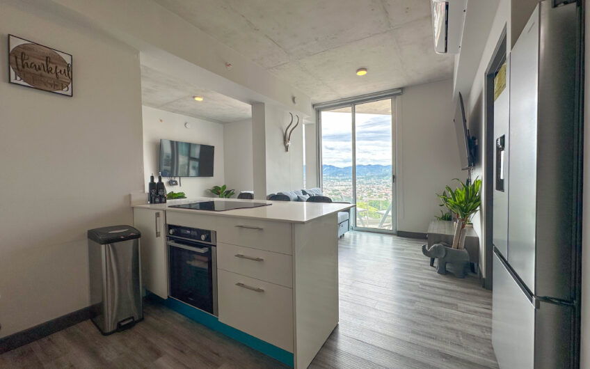 Torre Secrt Sabana! Apartamento amueblado de 2 habit. con vista