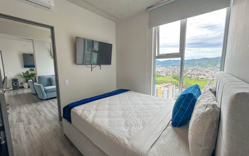 Torre Secrt Sabana! Apartamento amueblado de 2 habit. con vista