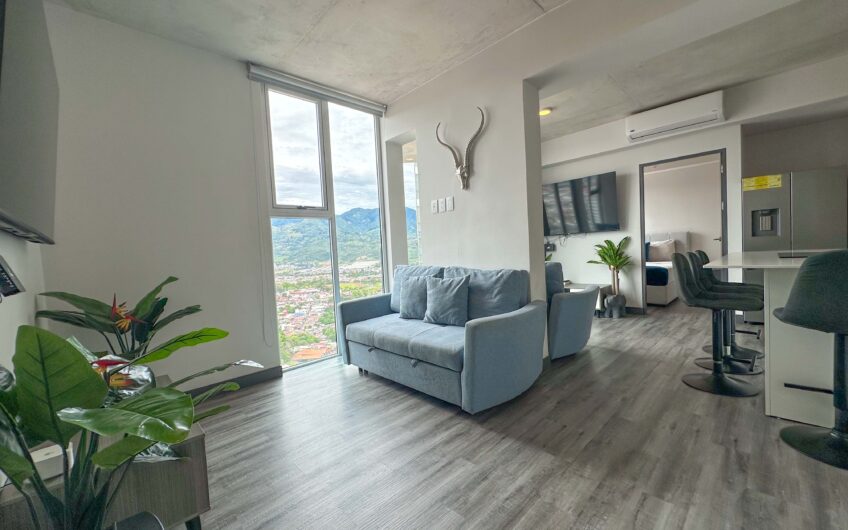 Torre Secrt Sabana! Apartamento amueblado de 2 habit. con vista