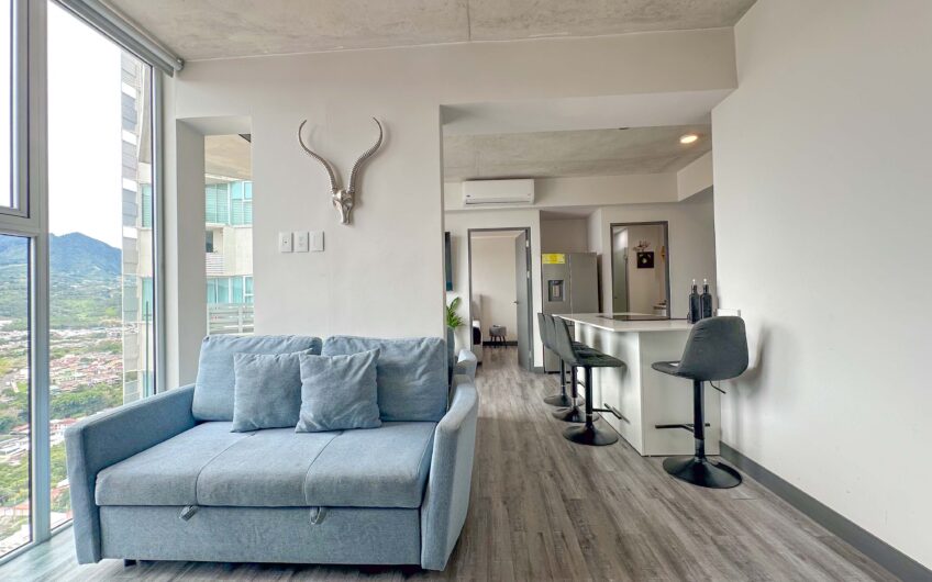 Torre Secrt Sabana! Apartamento amueblado de 2 habit. con vista