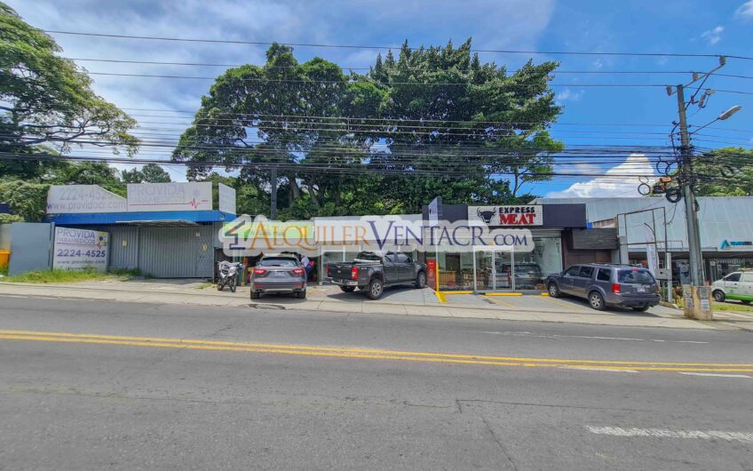 Local comercial de 80 m2 en San Rafael Escazú sobre calle principal
