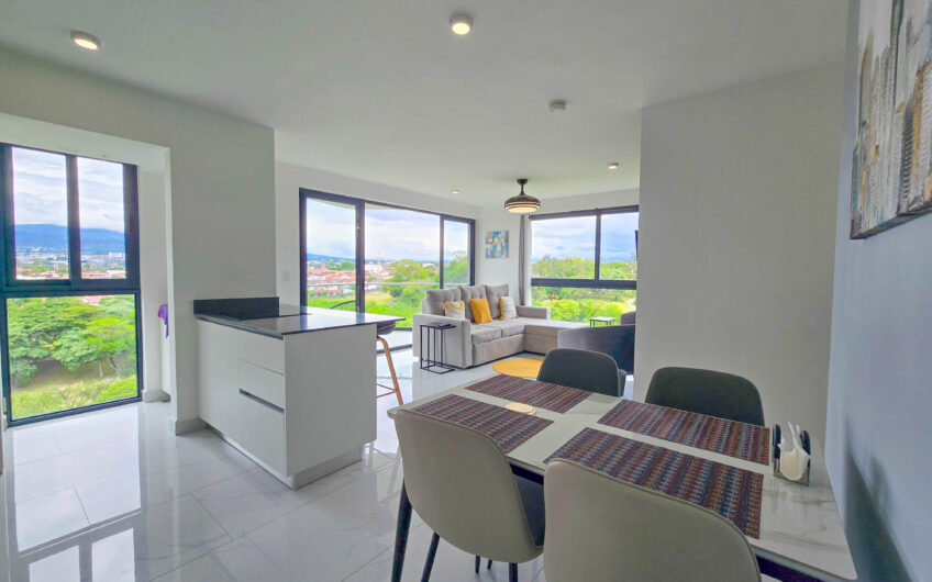 Apartamento esquinero full amueblado en Torre Soho Paradisus Rohrmoser