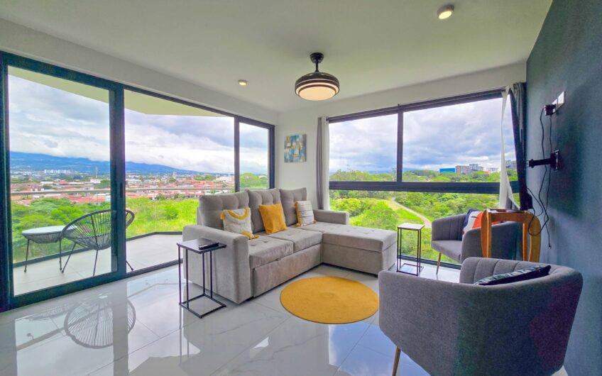 Apartamento esquinero full amueblado en Torre Soho Paradisus Rohrmoser