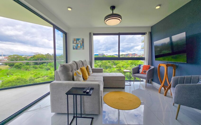 Apartamento esquinero full amueblado en Torre Soho Paradisus Rohrmoser