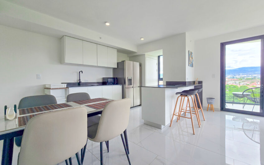 Apartamento esquinero full amueblado en Torre Soho Paradisus Rohrmoser