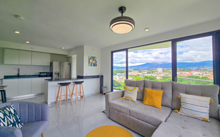 Apartamento esquinero full amueblado en Torre Soho Paradisus Rohrmoser