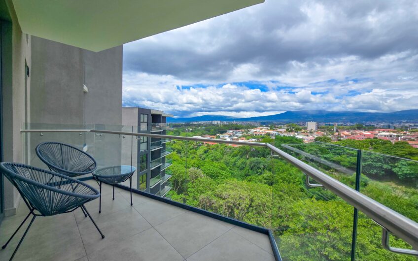 Apartamento esquinero full amueblado en Torre Soho Paradisus Rohrmoser