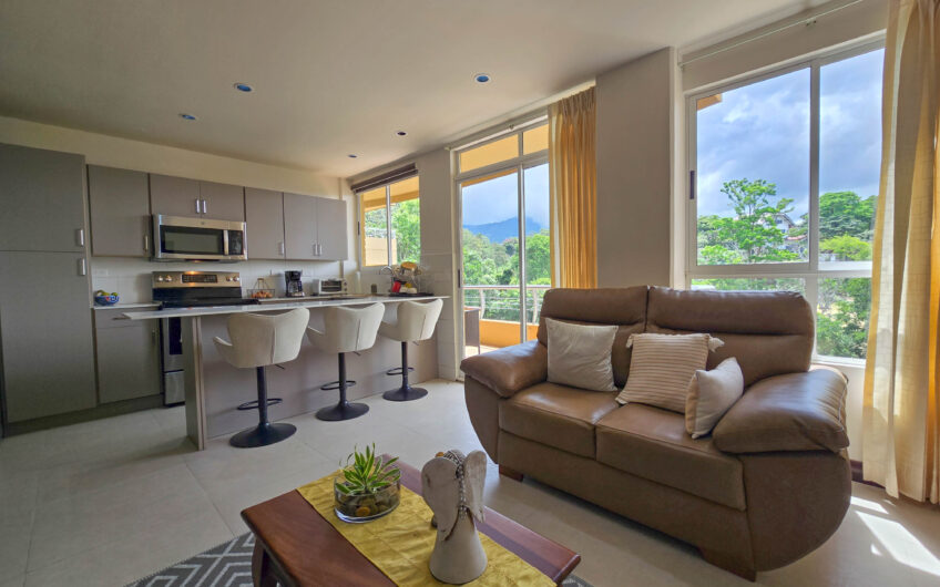 Apartamento de 2 habit. full amueblado con vistas en San Rafael Escazú