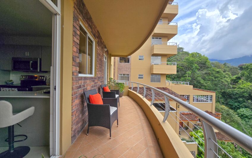 Apartamento de 2 habit. full amueblado con vistas en San Rafael Escazú