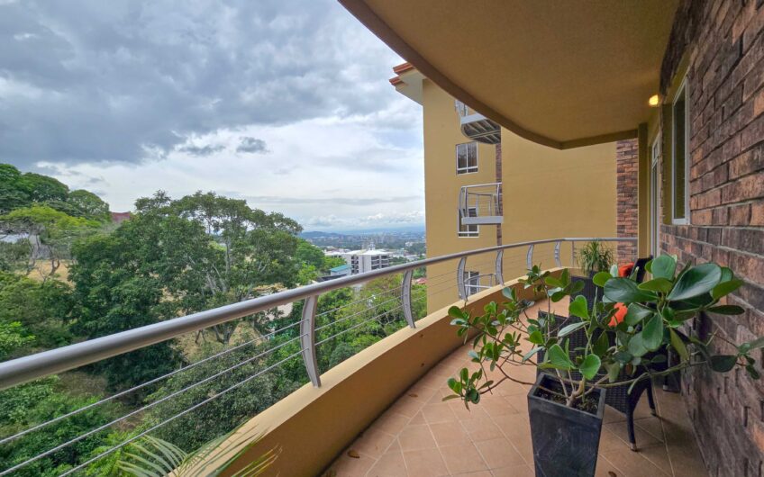 Apartamento de 2 habit. full amueblado con vistas en San Rafael Escazú