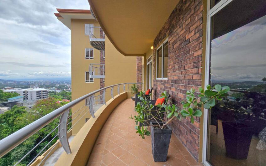 Apartamento de 2 habit. full amueblado con vistas en San Rafael Escazú