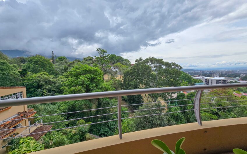 Apartamento de 2 habit. full amueblado con vistas en San Rafael Escazú