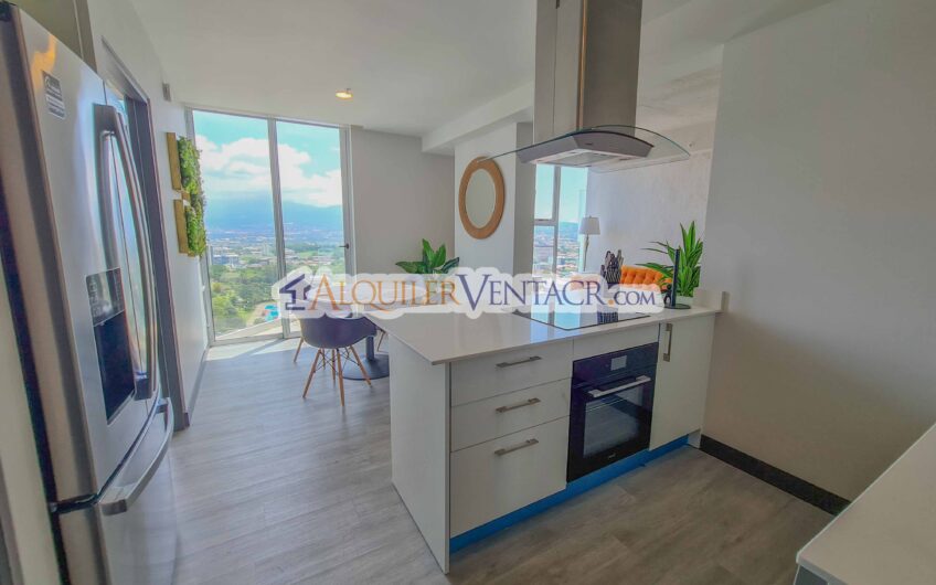 Torre Secrt Sabana! Apartamento amueblado de 2 habit. con vista