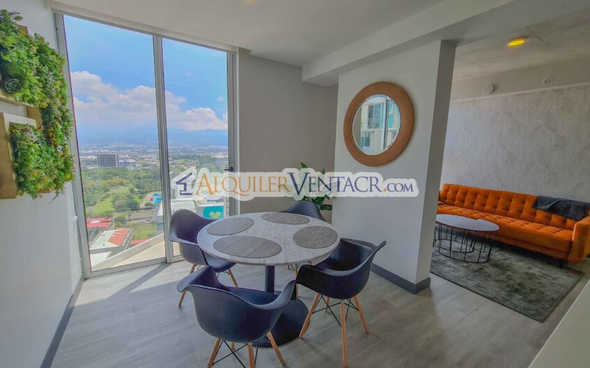 Torre Secrt Sabana! Apartamento amueblado de 2 habit. con vista