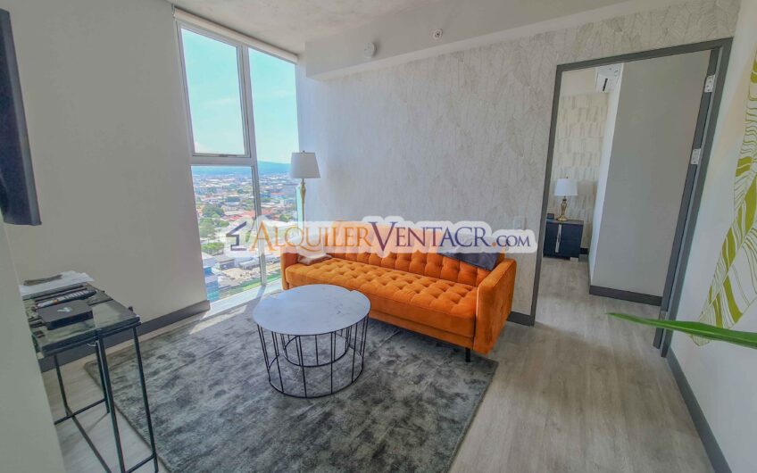 Torre Secrt Sabana! Apartamento amueblado de 2 habit. con vista