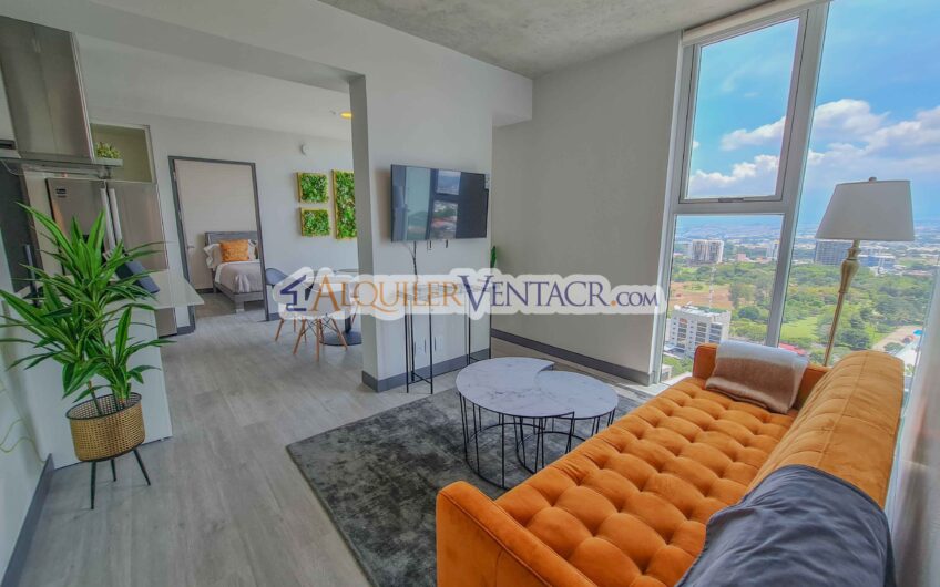 Torre Secrt Sabana! Apartamento amueblado de 2 habit. con vista