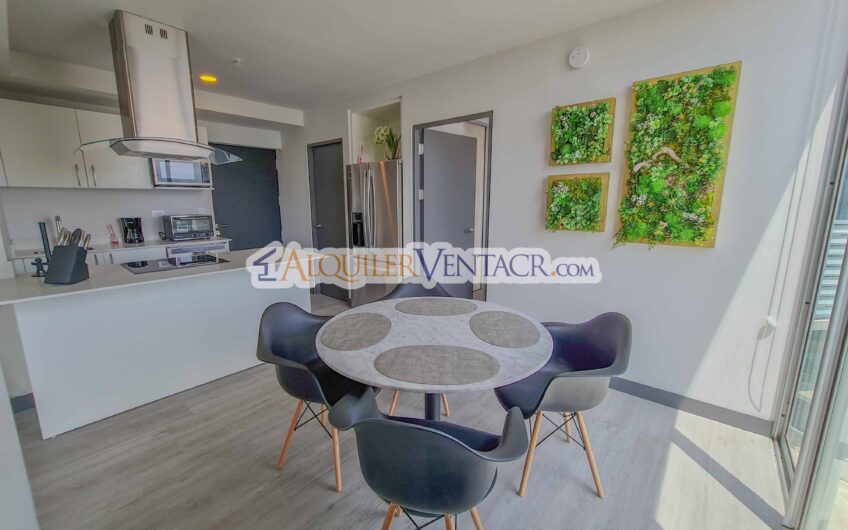 Torre Secrt Sabana! Apartamento amueblado de 2 habit. con vista