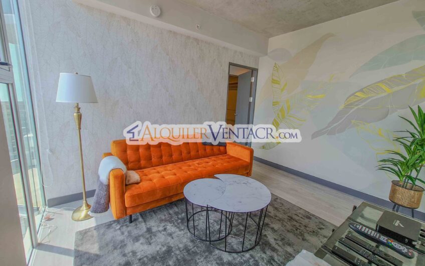 Torre Secrt Sabana! Apartamento amueblado de 2 habit. con vista