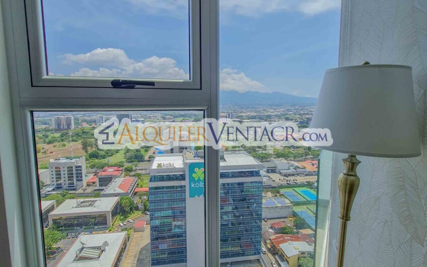 Torre Secrt Sabana! Apartamento amueblado de 2 habit. con vista