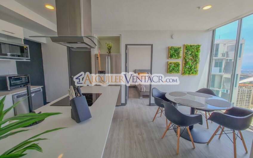 Torre Secrt Sabana! Apartamento amueblado de 2 habit. con vista