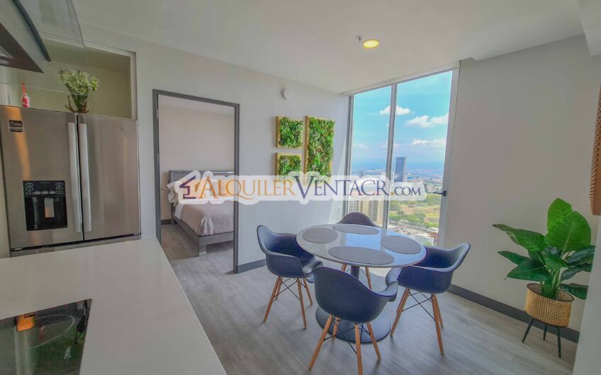 Torre Secrt Sabana! Apartamento amueblado de 2 habit. con vista