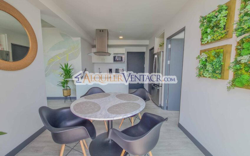 Torre Secrt Sabana! Apartamento amueblado de 2 habit. con vista