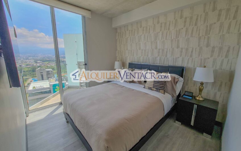 Torre Secrt Sabana! Apartamento amueblado de 2 habit. con vista